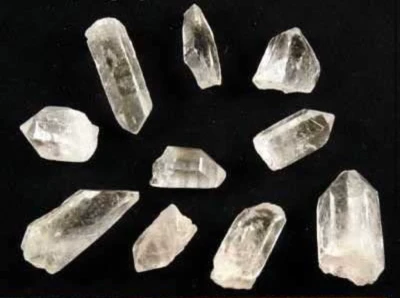 Clear Quartz Points Energized with Cosmo Energy